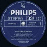 Luis Alberto Del Parana Y Los Paraguayos - Adios, Mariquita Linda (Vinyl) Image